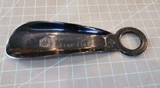 Vtg. Plastic FREEMAN FREE-FLEX Advertising Crystal Tex Co. Shoehorn U.S.A. - RR