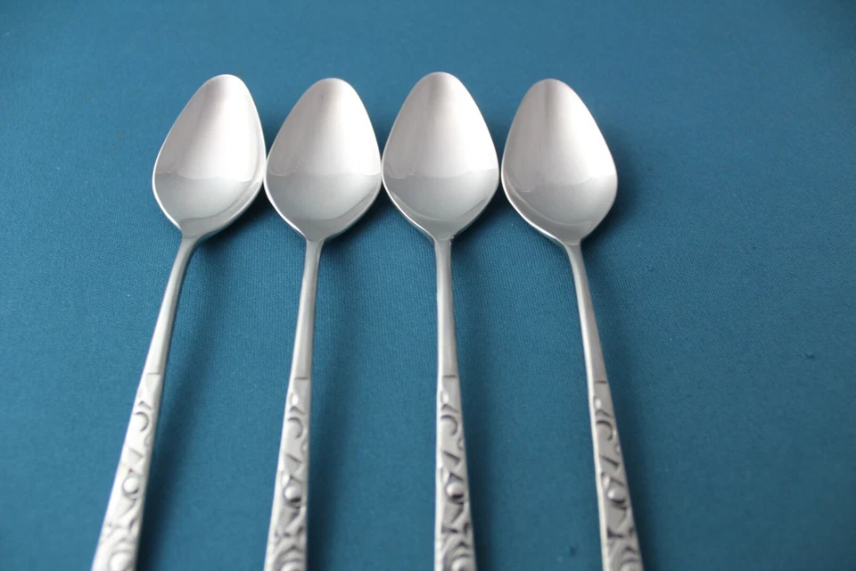 4 cucharaditas 1847 Rogers IS International NAVAHO acero inoxidable 6 3/8" Foto 3 de 4