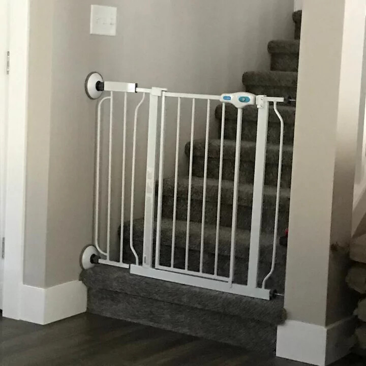 Regalo Wall Safe Extra Wide Walk Through Safety Gate eBay