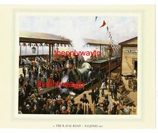 The Royal Road, P O Jones, GWR, Book Illustration (Print), 1985