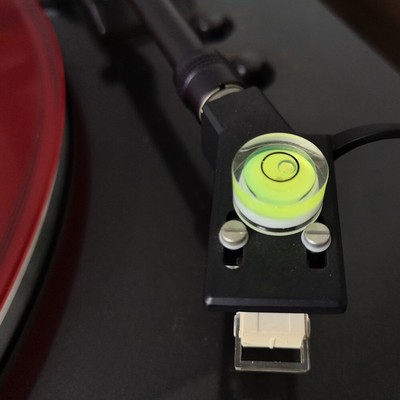 Phono High Accuracy Spirit Level Of Beads Arcylic Round Mini Bubble Level TA JI