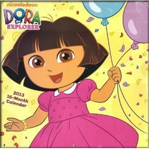 dora-the-explorer-2013-16-month-square-wall-calendar-ebay