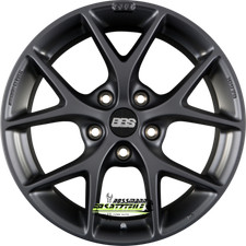 BBS SR himalaya-grau matt 8x18 ET42 - LK5/108 ML70 Felge Alu