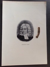 1899, antique book print,  JONATHAN SWIFT