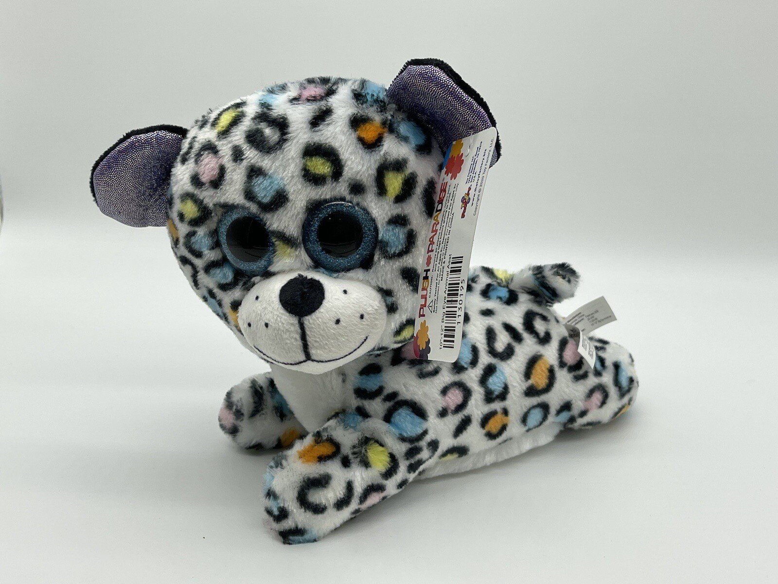 Toy Factory Plush Paradise Spotted Big Eye  Puppy Dog Blue G