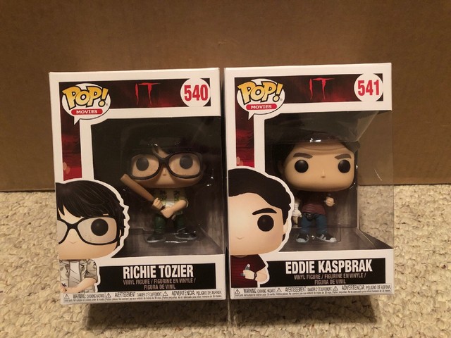 Funko Pop! Movies IT Eddie Kaspbrak and Richie Tozer. | eBay