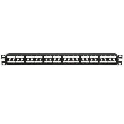 Panduit CPP48HDWBLY Mini-Com 48-Port Patch Panel 1 RU Rack Black | eBay