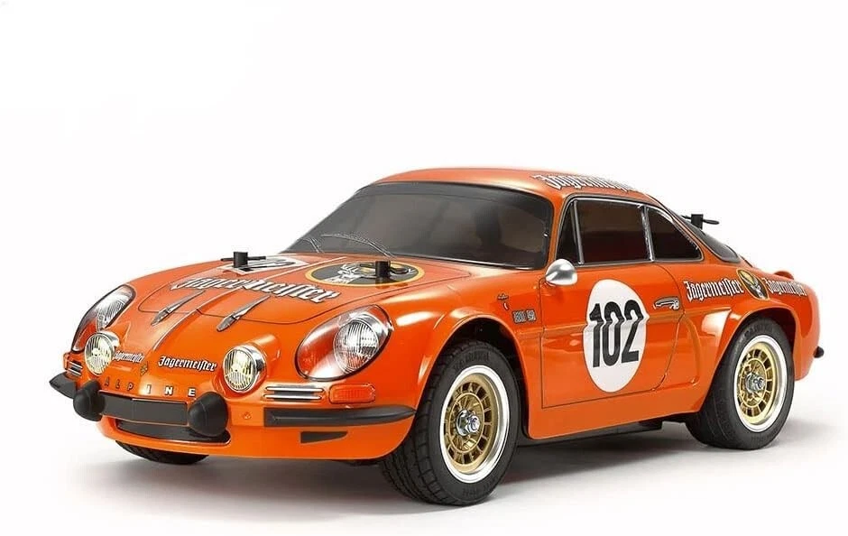 Tamiya 1/10 RC Car Kit Alpine A110 Jagermeister 1973 (M-06 Chassis) 58708 - Image 2 of 2