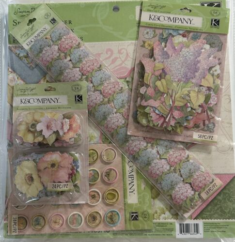 K & Company 12x12 Scrapbook Kit-Variations-Sea Glass, Baby Boy, Poppy Seed, More - Picture 56 of 84