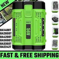 3.0AH Battery For EGO 56V 56Volt BA1400 POWER Lithium Ion BA2240 BA2800T US