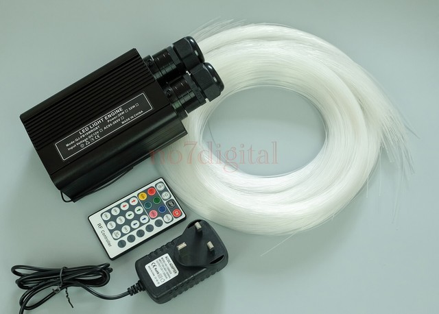 Starry Sky Fiber Optic Light Diy Star Ceiling Lamp Rgbw Led