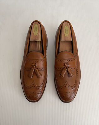 Allen Edmonds Chambrey Tassel Wingtip Slip On Dress Shoes  display picture 1