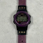 VTG Timex Watch Womens 31mm Purple Sport Indiglo Chrono Alarm Timer New Battery