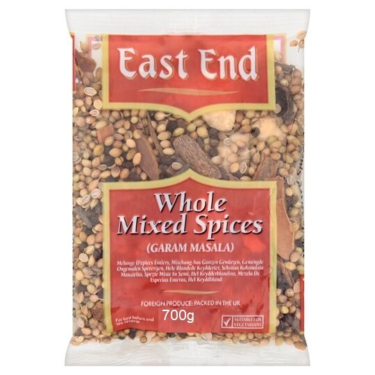 Garam Masala  Whole Mixed Spice  Excellent Quality East End 700g