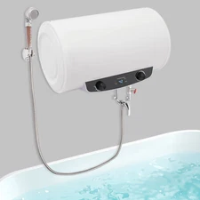 Electric Instant Hot Water Heater Tank Storage Bathroom Shower 30-75℃ 1500W US