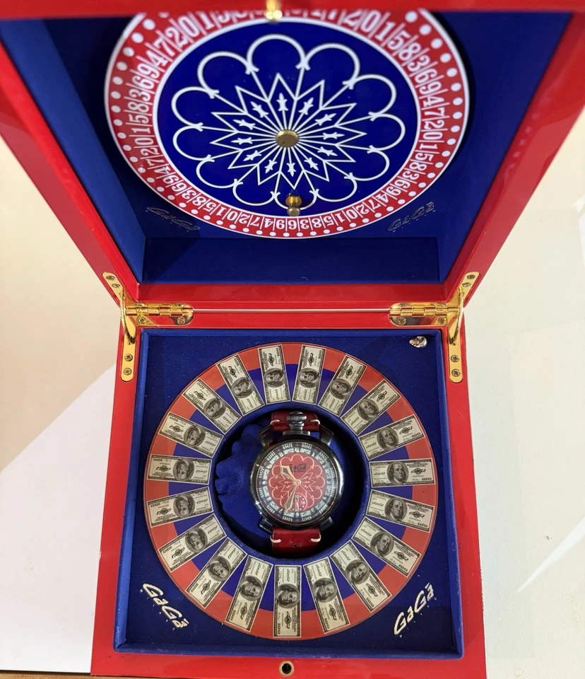 Reloj Manual GaGa Milano 48 MM Lasvegas Edición Limitada 300 NO99 Foto 4 de 4