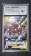 Carta Pokemon UMBREON e DARKRAI SM241 Promo GX Alleati AiGrading 9.5 ITA