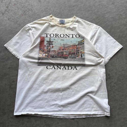 Vintage 1990s Faded Toronto Canada Tee