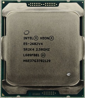Intel Xeon E5-2682 V4 LGA 2011-3 Server CPU Processor SR2K4 2.5GHz 16-Core 32T