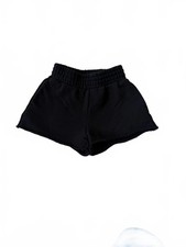 KatieJ NYC Tween Black Dylan Sweat Shorts Girls Size Small 8-10