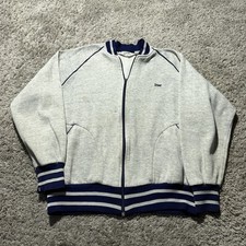 Christian Dior Monsieur Varsity Zip-Up Track Jacket Vintage 1980s 90s Medium