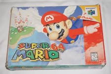 Super Mario 64 Nintendo 64 N64 Complete in Box CIB Authentic