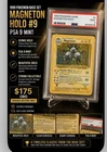 1999 Pokemon TCG Base Set Magneton 9/102 Holo Rare English PSA 9