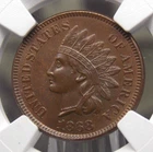 1868 Indian Head Cent Penny 1c NGC MS64 BN #003 Gem BU Uncirculated ECC&C, Inc.