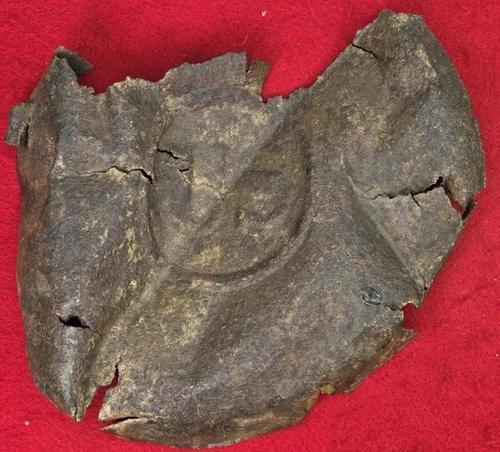 EXCAVATED CIVIL WAR RELIC RARE CANTEEN RECOVERED GRAND ECORE