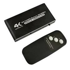 3 Port 4K HDMI Switcher 3 In 1 Out HDMI With IR Remote 3X1 HDMI Switch