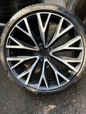 4 x VOLVO XC60 MK2 R-DESIGN 22" ALLOYS WHEELS TYRES DIAMOND CUT 31454682 GENUINE