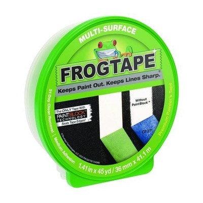 Duck FrogTape Multi-Surface Painting Tape, 1.41'' x 45 yds, Green