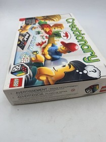 LEGO 3844 Creationary Game COMPLETE 2010 Building Challenges Cards Retired VGC