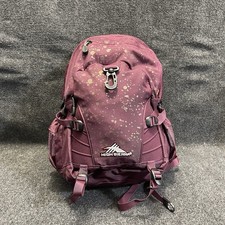 High Sierra 1146065 Swerve Maroon Gold Patter...