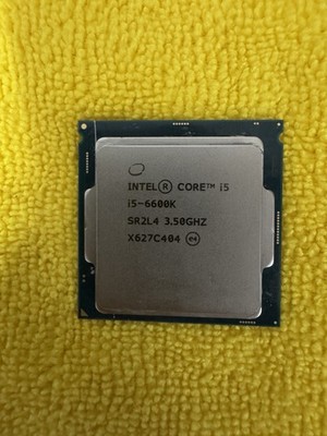 Intel Core i5-6600K 3.50GHz Quad Core SR2L4 4 Thread LGA 1151