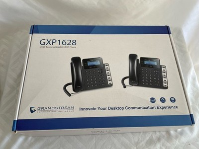 Grandstream GXP1628 IP Phone | 2 Lines 2 SIP Accounts | 2.9-Inch LCD Display NEW