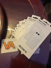 Genuine Sony Style White Cover Case with Stand For SONY Xperia 10 VII -XQZ-CBFE