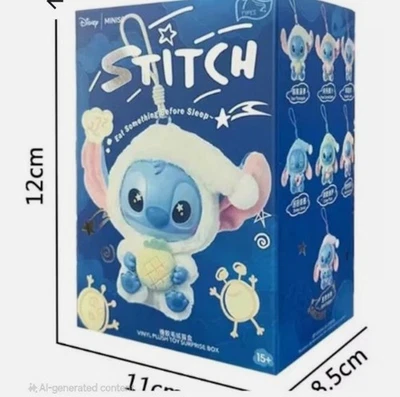 MYSTERY Stitch Eat Something Before Sleep Vinyl Figure Blind Box Sealed