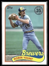 2024 Topps Series 1 - 1989 Topps Baseball Robin Yount #89B-55