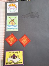 Scout Badges NETHERLANDS DISTRICTS  X 5
