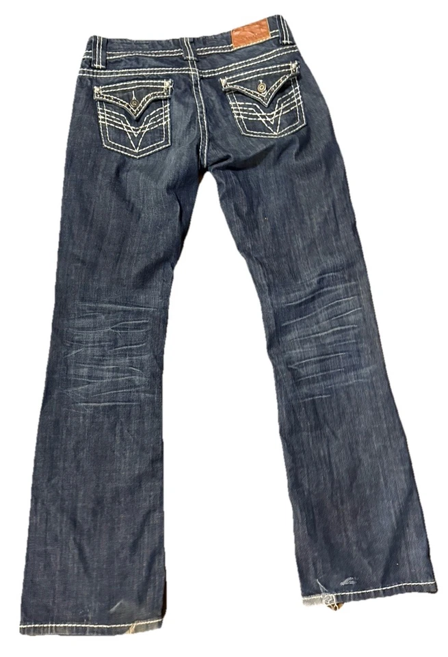 Vigoss Juniors  Jeans Size 9 Fit Bootcut With Flap Pockets - Image 2 of 4