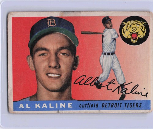 Al Kaline #4 1955 Topps card