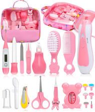Baby Healthcare and Grooming Kit, Electric Safety Nail Trimmer Baby Nursery Kit,