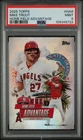 2025 Topps Chrome Mike Trout Home Field Advantage #HA-6 Mint PSA 9
