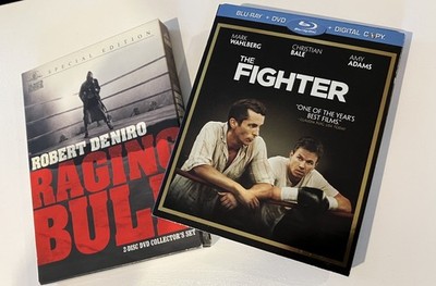 Boxing Film Combo: Raging Bull (1980) SE DVD Set + The Fighter (2006) Blu-Ray