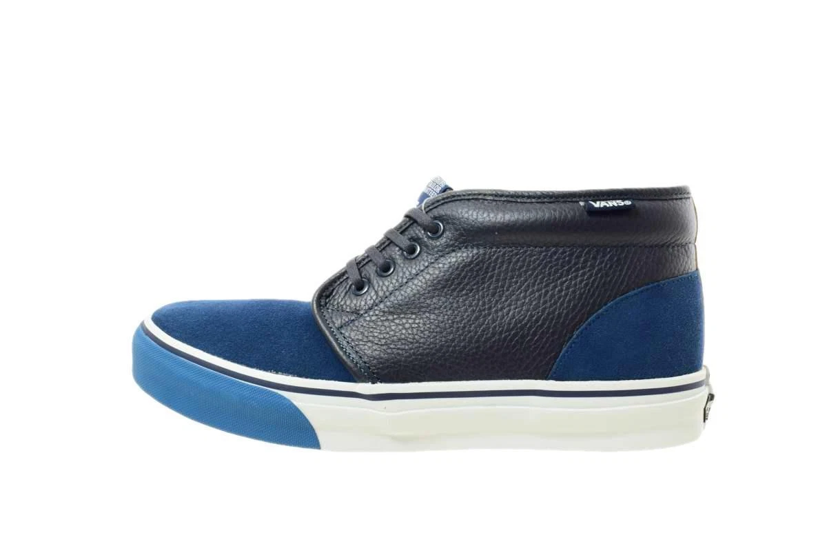 Deluxe x Vans Chukka Mid pelle colore blu nero bianco KL4CKAQL10 uomo Us10 5