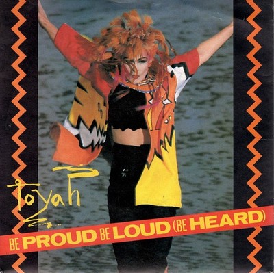 1982 Toyah Be Proud Be Loud (Be Heard) / Laughing Fools  7'' 45rpm Vinyl Safari