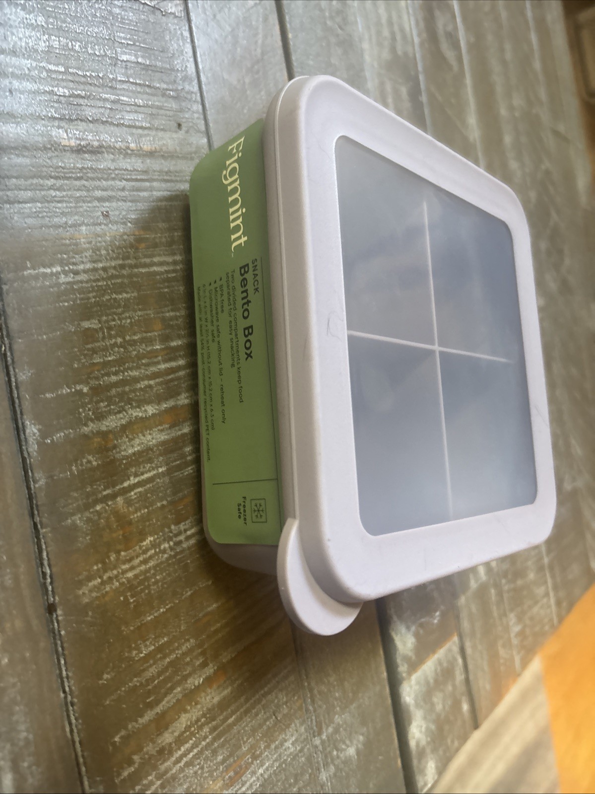 Figmint™ 28oz Snack Bento Food Storage Container Lavender Purple