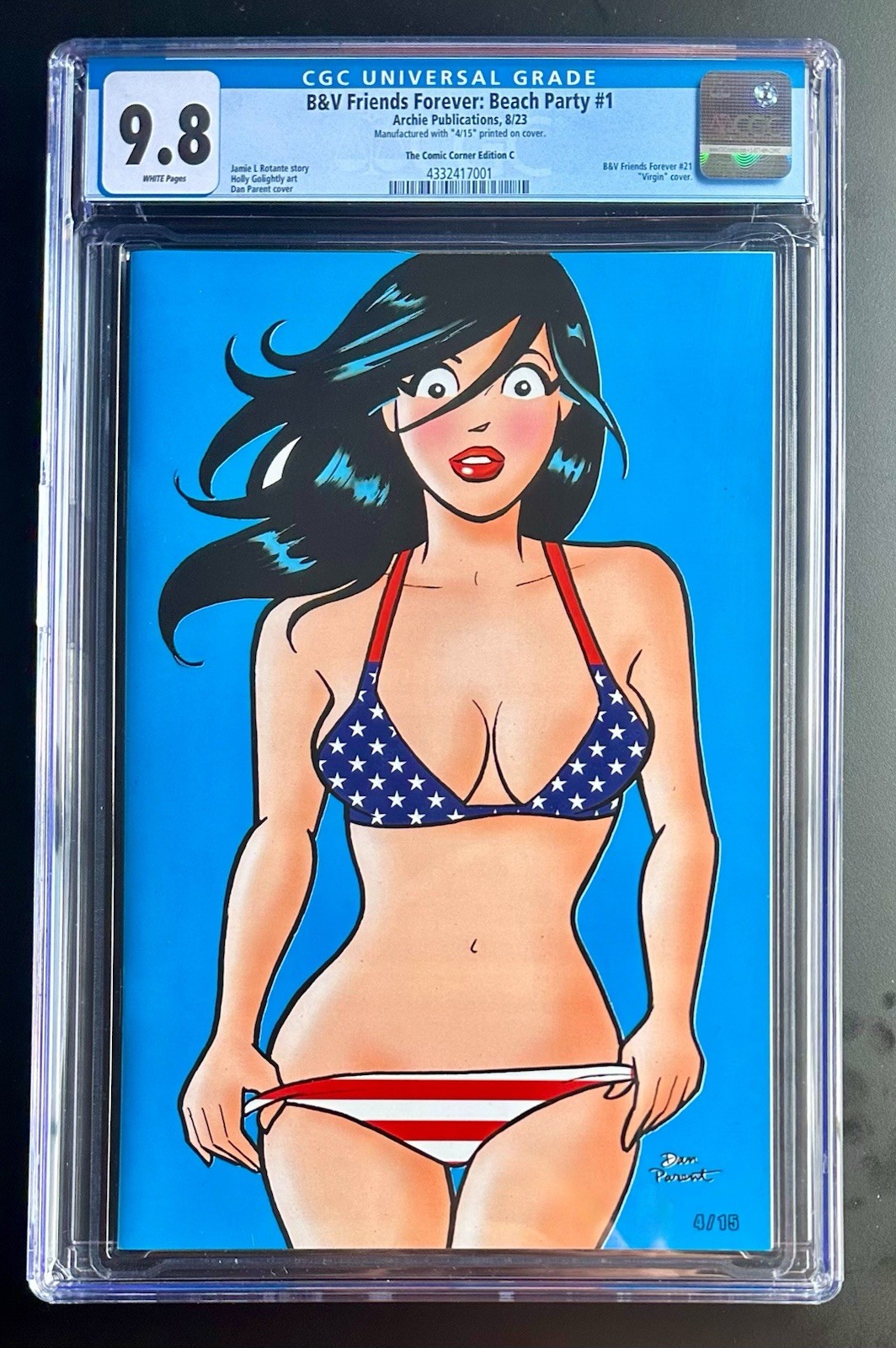 Betty & Veronica Friends Forever Beach Party #1 COMIC CORNER Edition 