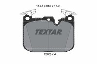 1 X Bremsbelagsatz BremsbeläGe Textar 2502805 FüR BMW 3Er